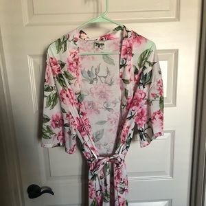 Show me your mumu cotton floral robe